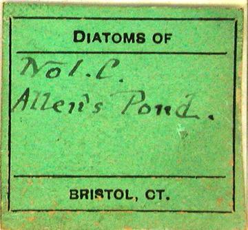 Terry Diatom Slide Label